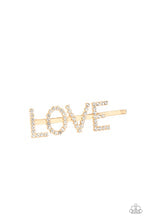 All You Need Is Love - Gold ♥ Hair Clip FINAL