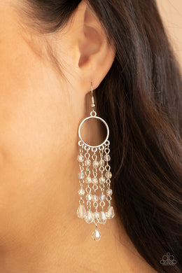 Earrings Dazzling Delicious - White VIP Special