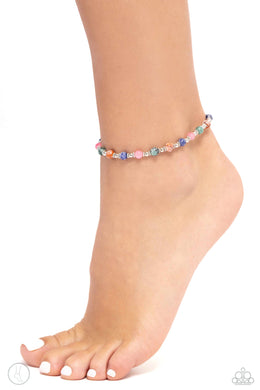 Urban Tranquil Tribute - Multi Anklet A3006